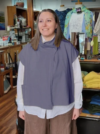 Bryn Walker – Greta Vest – Pacific Cotton Cardigans & Jackets Bryn Walker