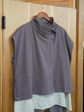 Bryn Walker – Greta Vest – Pacific Cotton Cardigans & Jackets Bryn Walker
