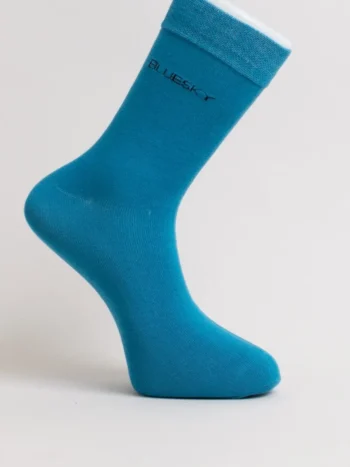 Blue Sky – Men’s Dress Socks Accessories Bamboo