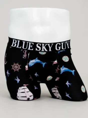 Blue Sky – Boxer Briefs – Middle Man Men Bamboo Blue Sky – Boxer Briefs – Middle Man Men Bamboo