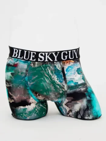 Blue Sky – Boxer Briefs – Middle Man Men Bamboo Blue Sky – Boxer Briefs – Middle Man Men Bamboo