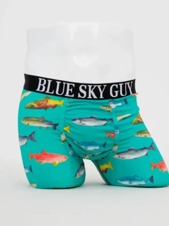 Blue Sky – Boxer Briefs – Middle Man Men Bamboo Blue Sky – Boxer Briefs – Middle Man Men Bamboo