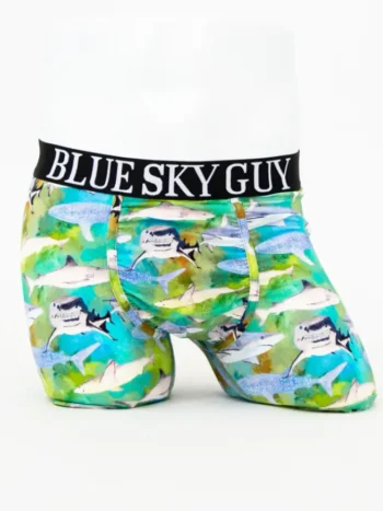 Blue Sky – Boxer Briefs – Middle Man Men Bamboo Blue Sky – Boxer Briefs – Middle Man Men Bamboo