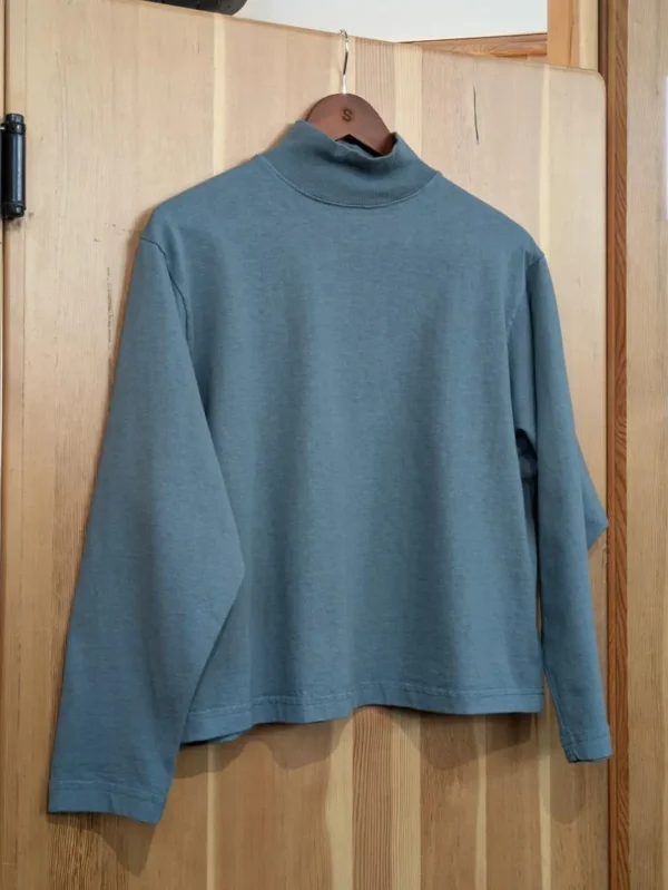 Bryn Walker - Crop Mock Neck - Pacific Cotton