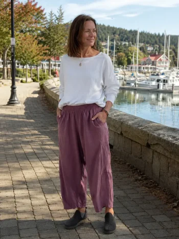 Bryn Walker – Pasha Pants – Cotton Corduroy Pants & Capri Pants Bryn Walker Bryn Walker - Pasha Pants - Cotton Corduroy
