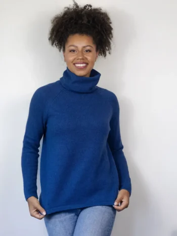 Echo Verde – Myna Mock Neck Sweater Sale Cashmere