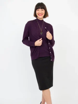 Blue Sky – Kitten Merino Cardigan Cardigans & Jackets Blue Sky Clothing