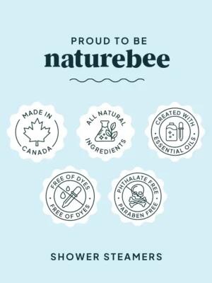 Nature Bee – Shower Steamers Household Made in Canada