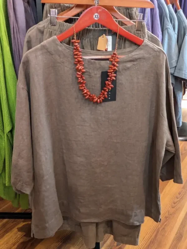 Bryn Walker - Resort Shirt - Heavy Linen - Image 2
