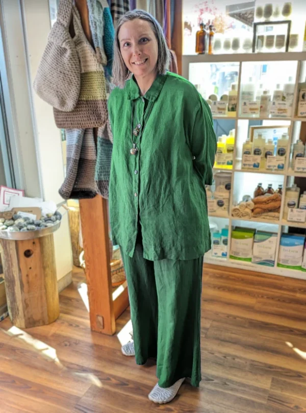 Bryn Walker - Gordon Shirt - Light Linen - Image 2