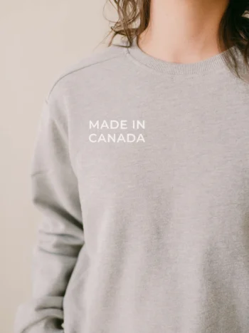 Blondie Apparel – Camp Sweater Unisex – LIMITED SCREEN PRINTED EDITION – Made in Canada Men Blondie Apparel