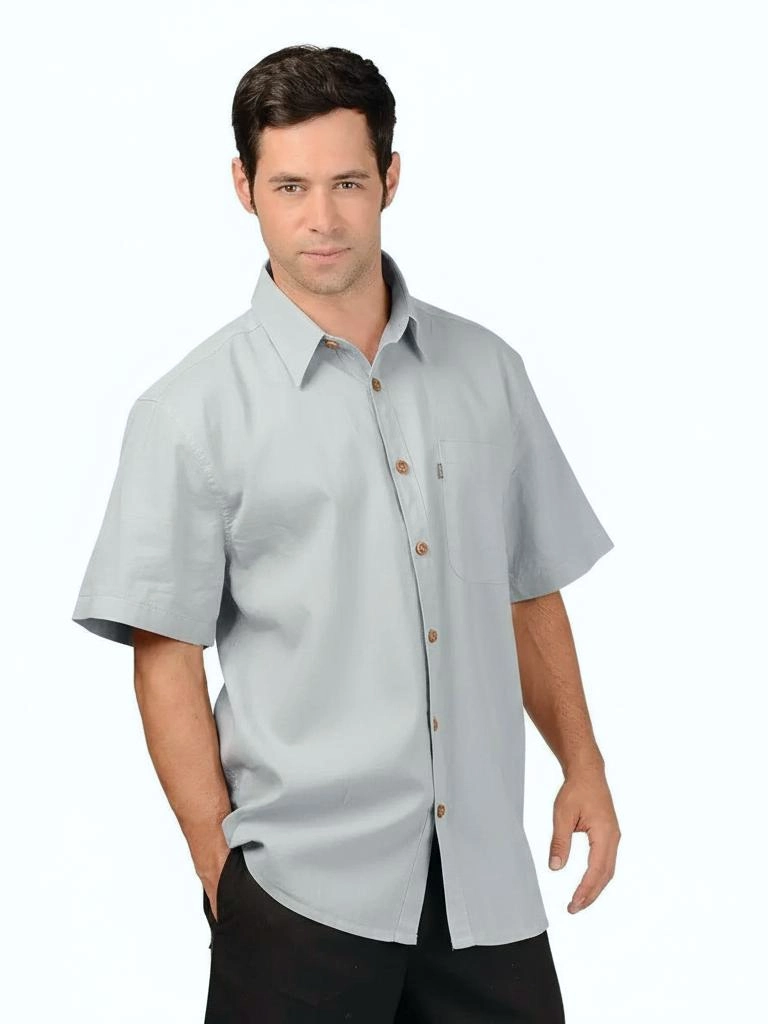 Efforts – Hemp Short Sleeve Shirt Men Designed in Canada Efforts - Hemp Short Sleeve Shirt - Image 5