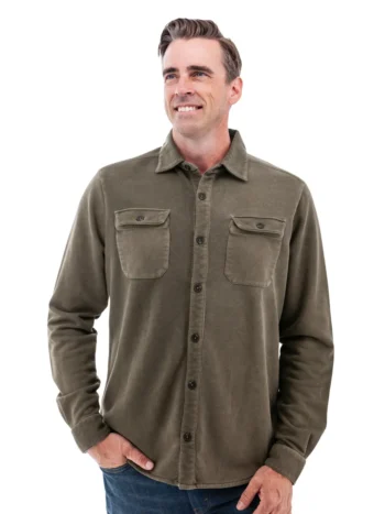 Old Ranch – Sprague Organic Cotton Overshirt Jackets Fair Trade Old Ranch – Sprague Organic Cotton Overshirt Jackets Fair Trade