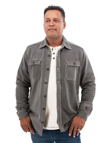 Old Ranch – Sprague Organic Cotton Overshirt Jackets Fair Trade Old Ranch – Sprague Organic Cotton Overshirt Jackets Fair Trade