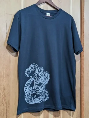 Pachena OC tshirt navy octopus