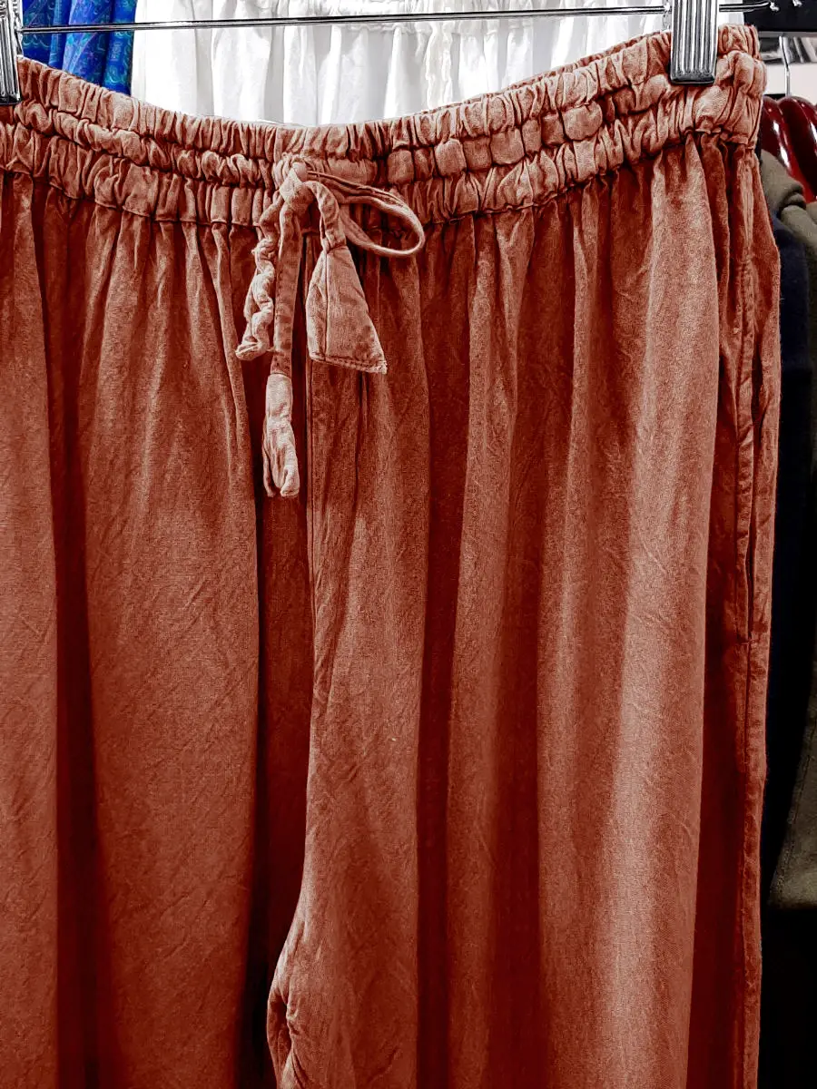 Shalimar – Bamboo Tapered Leg Pants Pants & Capri Pants Bamboo Shalimar - Bamboo Tapered Leg Pants - Image 7