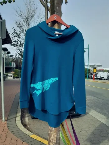 Pachena – Bamboo Shirttail Hoodie Sweaters & Sweatshirts Bamboo
