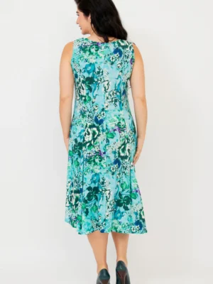 Blue Sky – Avery Dress – Linen Bamboo Dresses Bamboo