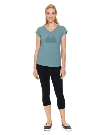 Flying Heart - Kaya Capri Leggings