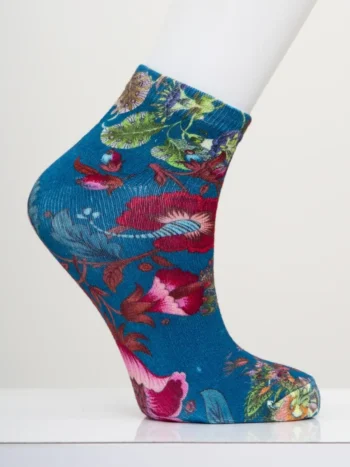 Blue Sky - Ladies Printed Ankle Socks