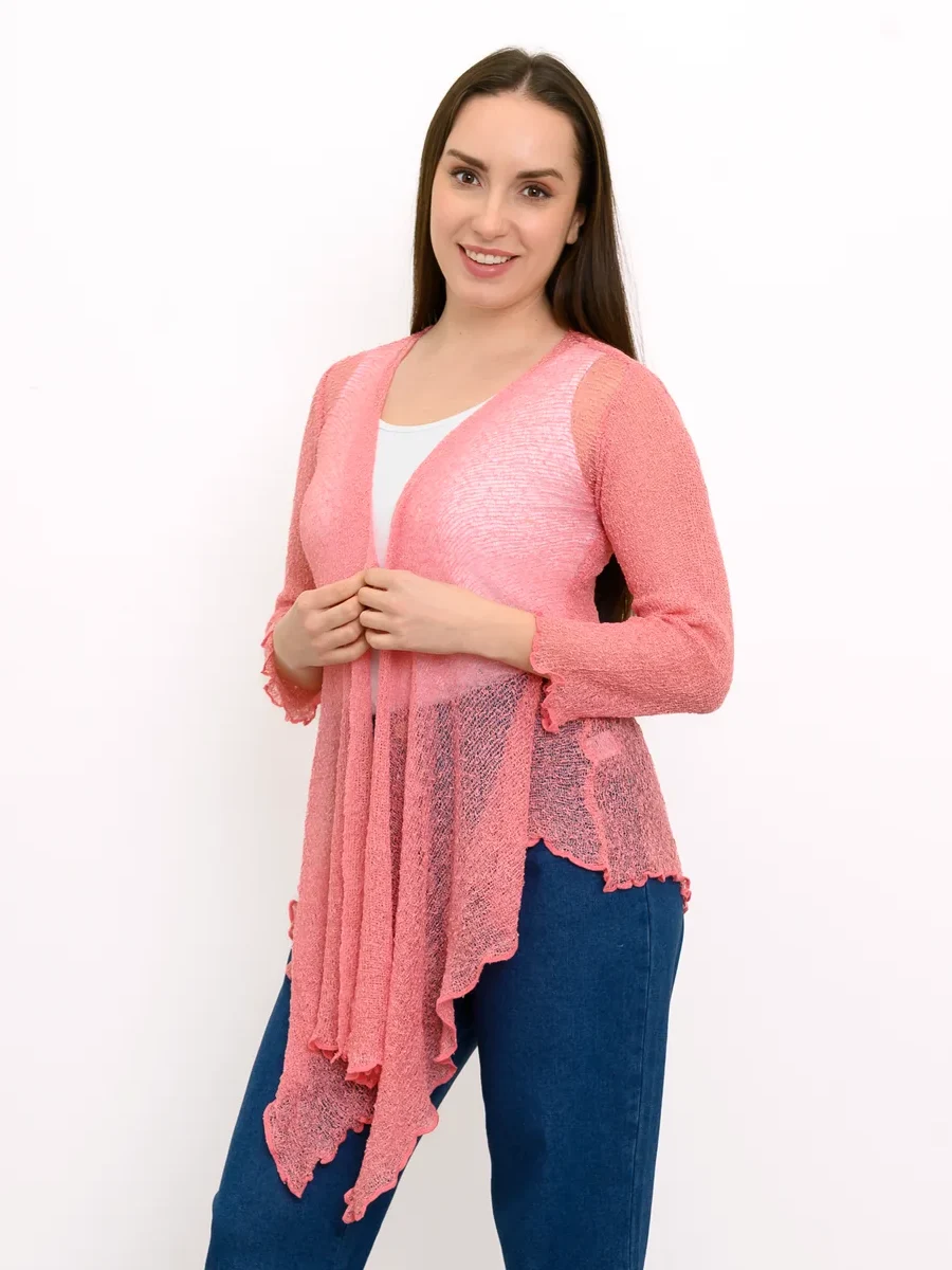 Blue Sky – Long Shrug Cardigans & Jackets Bamboo Blue Sky - Long Shrug