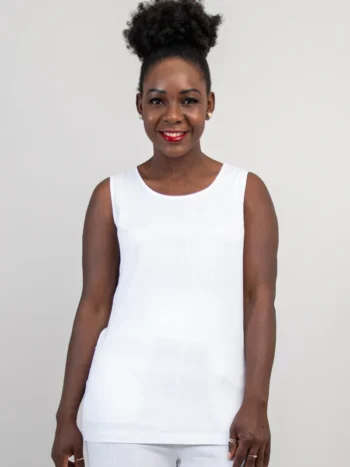 Blue Sky – Dena Tank – Linen Bamboo Tees & Tanks Bamboo