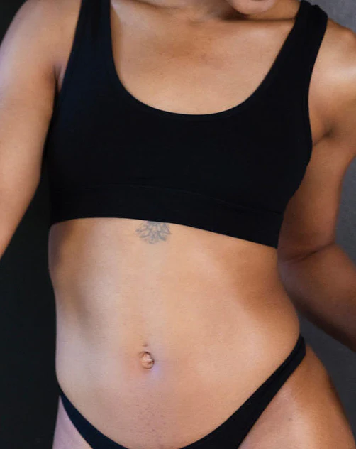 Discreture – GOTS Certified Organic Cotton – Scoop Bralette Underwear Bra Discreture - GOTS Certified Organic Cotton - Scoop Bralette