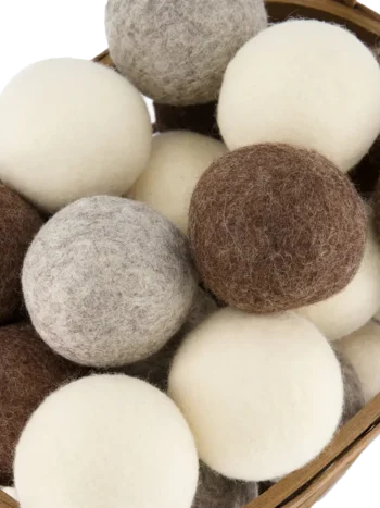 Moss Creek – Single Wool Dryer Balls Household Designed in Canada Moss Creek - Single Wool Dryer Balls