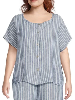 Bryn Walker - Bessie Shirt Stripe Linen