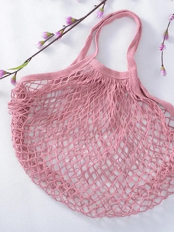 Smile Boutiques – Mesh Bag Long Handle Accessories Bag Smile Boutiques - Mesh Bag Long Handle - Image 4