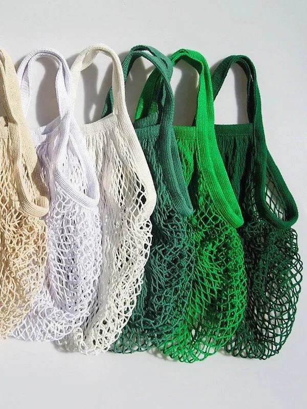 Smile Boutiques – Mesh Bag Long Handle Accessories Bag Smile Boutiques - Mesh Bag Long Handle - Image 3