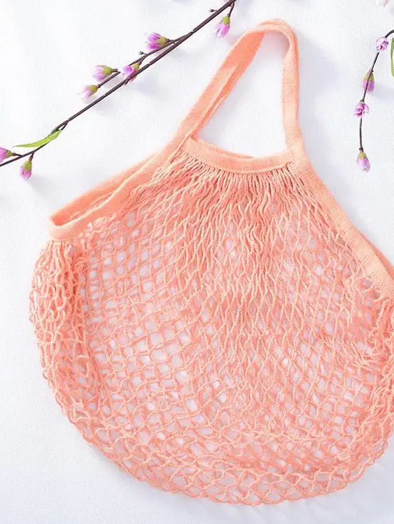 Smile Boutiques – Mesh Bag Long Handle Accessories Bag Smile Boutiques - Mesh Bag Long Handle