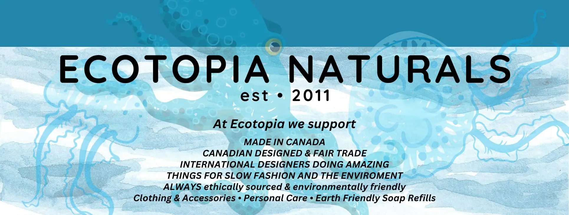 Website banners July 2025 Ecotopia