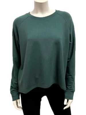 Gilmour – Bamboo French Terry Crop Sweatshirt Sweaters & Sweatshirts Bamboo