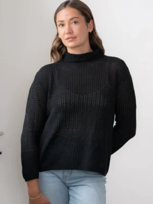 Echo Verde Novel 2 Sweater Dusted Black