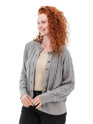 Aventura Clothing – Cascade Cable Knit Raglan Cardigan Cardigans & Jackets Aventura