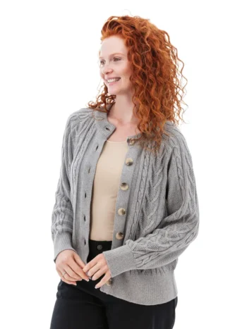 Aventura Clothing – Cascade Cable Knit Raglan Cardigan Cardigans & Jackets Aventura Aventura Clothing – Cascade Cable Knit Raglan Cardigan Cardigans & Jackets Aventura