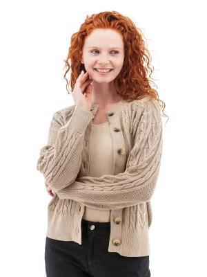 Aventura Clothing - Cascade Cable Knit Raglan Cardigan