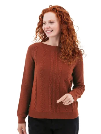 Aventura Clothing – Twiggy Boat Neck Sweater Sweaters & Sweatshirts Aventura
