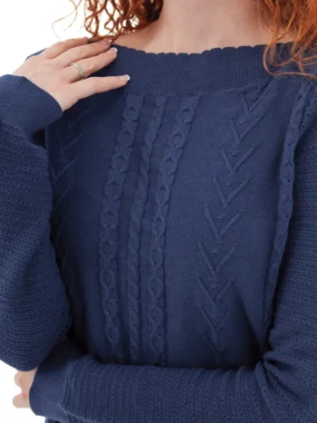 Aventura Clothing – Twiggy Boat Neck Sweater Sweaters & Sweatshirts Aventura