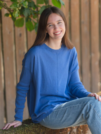 Echo Verde – Dolman Crew Sweater Sweaters & Sweatshirts Cashmere Echo Verde - Dolman Crew Sweater