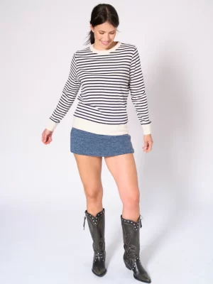 Genevieve top Midnight eco