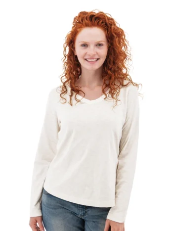 Old Ranch – Layla Organic V-Neck Top Tees & Tanks Fair Trade Old Ranch – Layla Organic V-Neck Top Tees & Tanks Fair Trade