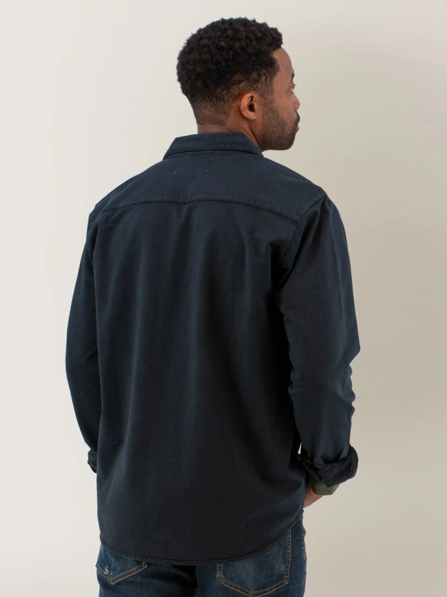 Old Ranch – Sprague Organic Cotton Overshirt Jackets Fair Trade Old Ranch - Sprague Organic Cotton Overshirt - Image 3