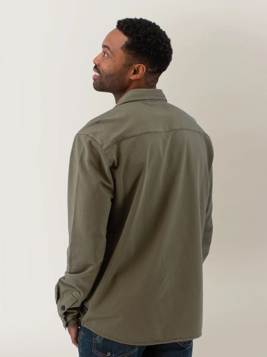 Old Ranch – Sprague Organic Cotton Overshirt Jackets Fair Trade Old Ranch - Sprague Organic Cotton Overshirt - Image 6