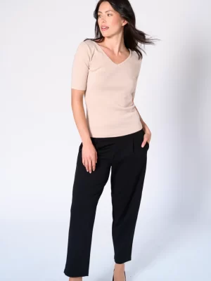 Tessa Pants crop black