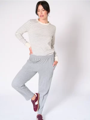 Tessa Pants crop grey mix