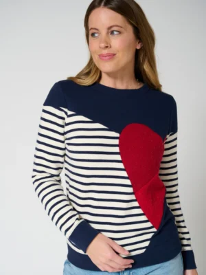 Preloved - Momiji Stripe Sweatshirt