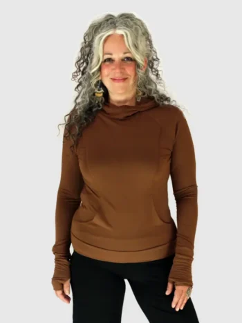 Om Grown – Tofino Mid Length Hoodie Sweaters & Sweatshirts Designed in Canada