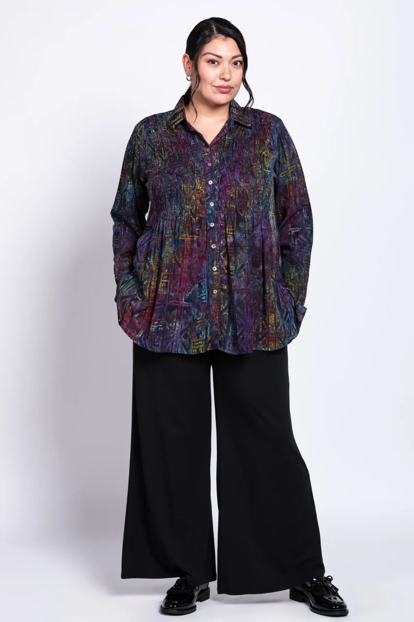 Blue Sky – Long Sleeve Cindy Blouse Tops & Blouses Blouse Blue Sky - Long Sleeve Cindy Blouse - Image 4